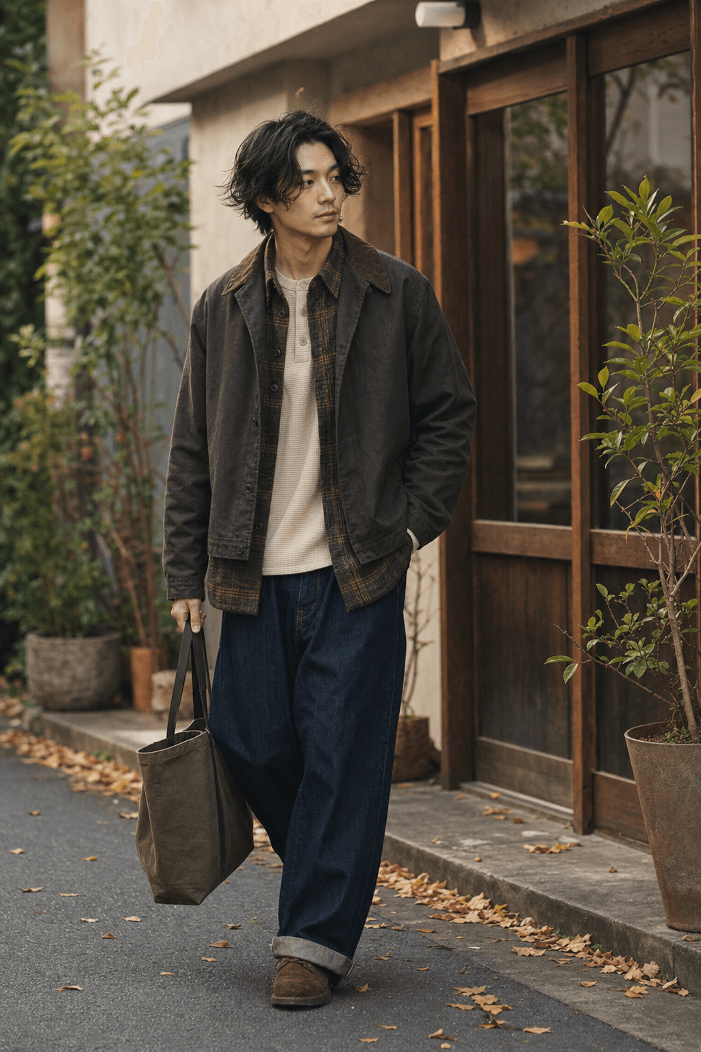 Autumn oversized outfit preview
