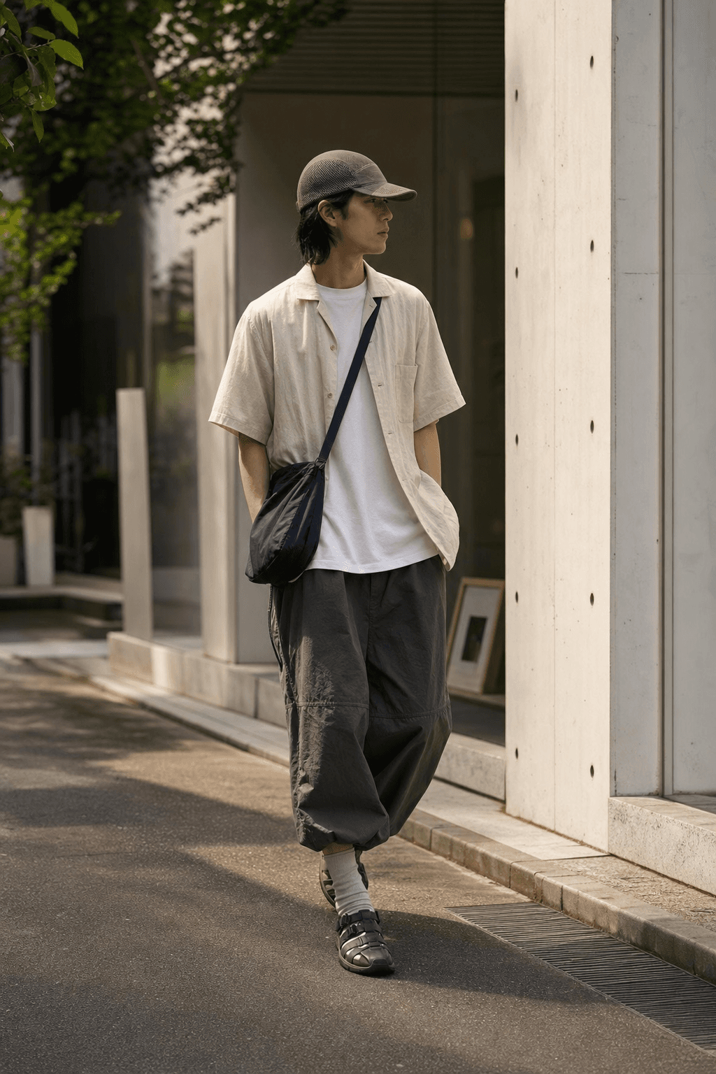 Summer oversized outfit preview