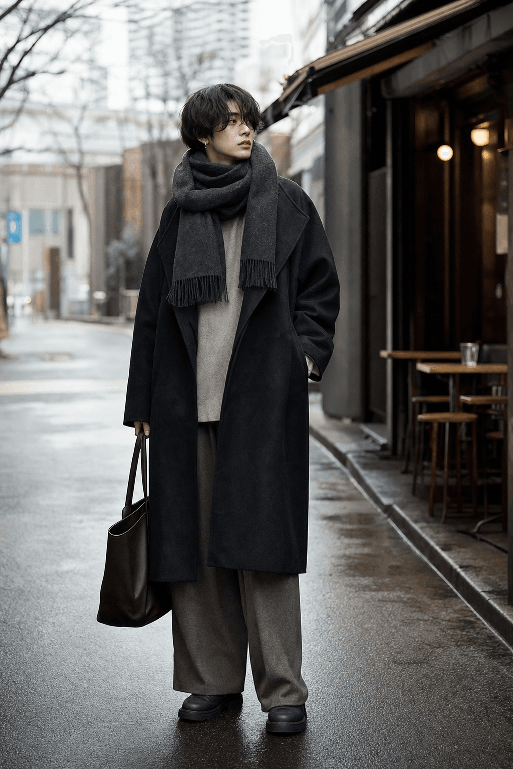 Winter oversized outfit preview