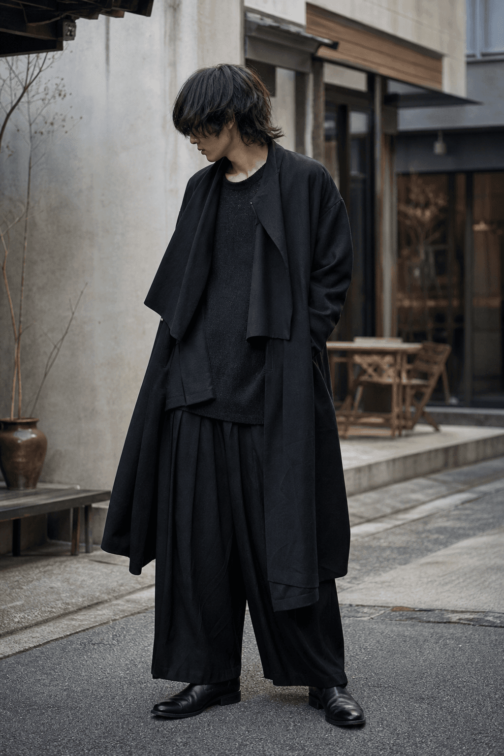 mode-kei Japanese fashion outfit example