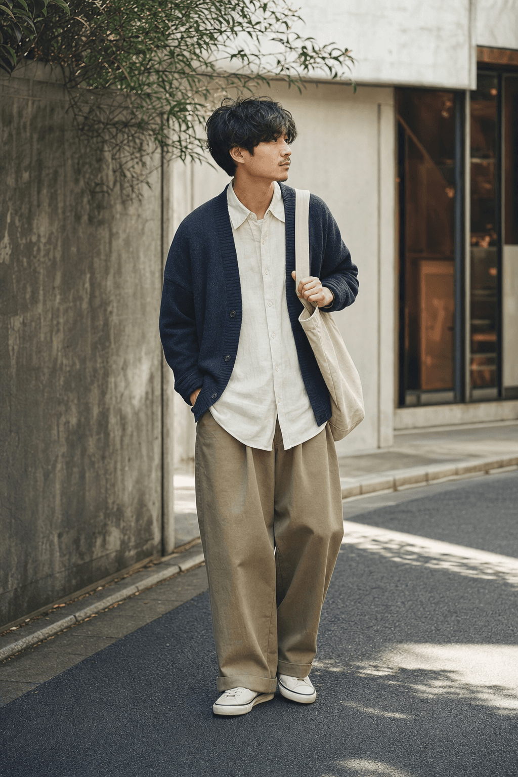 yuru-kōde Japanese fashion outfit example