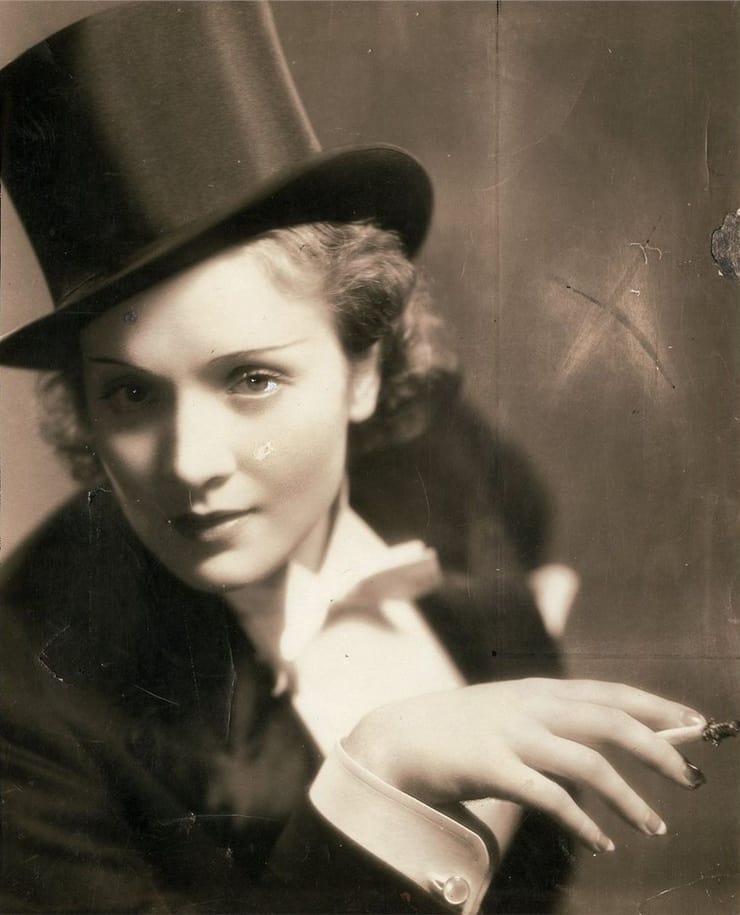 Real reference photo for Marlene Dietrich: Marlene Dietrich in Morocco, 1930