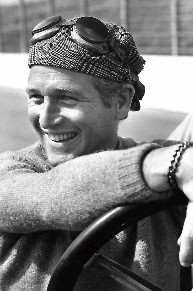 Real reference photo for Paul Newman: Paul Newman Once Upon a Wheel